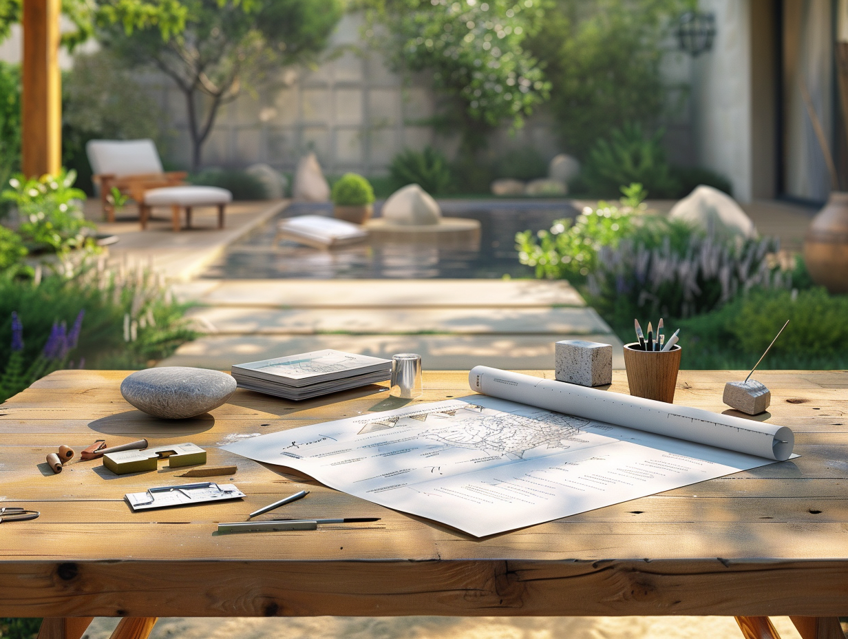 Piscine de luxe moderne